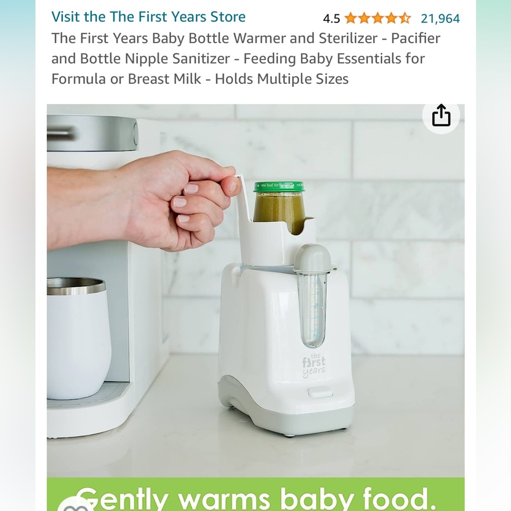 NIB The First Years Bottle Warmer - Picture 6 of 6